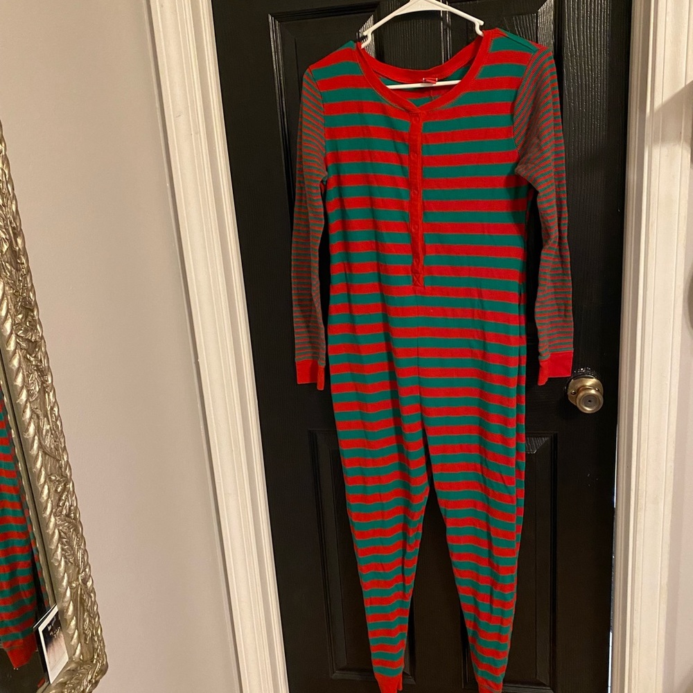 Christmas pajama onesie